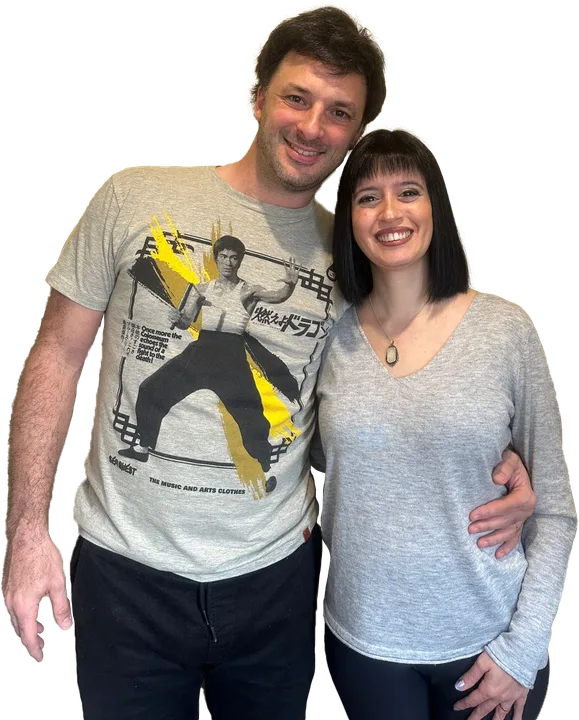 Gisela Batista y Alejandro Berta